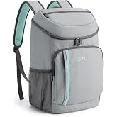 TOURIT Cooler Backpack Insulated 30 Cans, Lightweight Leak Proof Travel Cooler Bag, Soft Waterproof Backpack Cooler for Men Women, Camping Hiking Beach Travel Picnic
