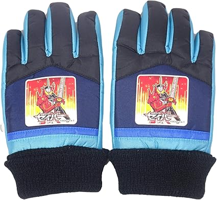 Amazon Co Jp 仮面ライダーセイバー スキー手袋 スノー手袋 スノーグローブ 男の子 ブラック ベビー マタニティ