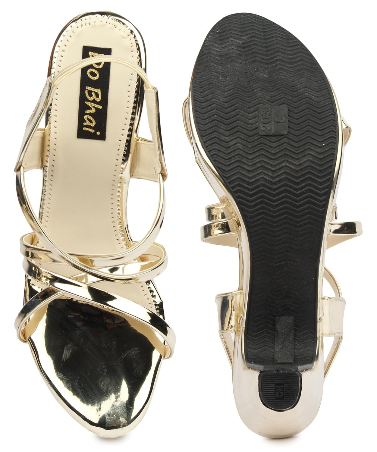 do bhai glass fashionable & stylish heels for women