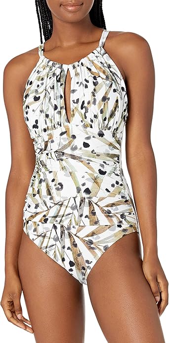 kenneth cole keyhole swimsuit