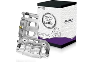 Brake X Rear Brake Calipers Replacement for 2006-2011 Acura CSX | Zeta Coated Rear Calipers with Bracket