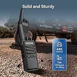 Retevis RT68B 2 Way Radio, Long Range Walkie