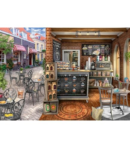 Ravensburger Tuscan Oasis 1000 Piece Puzzle - Adult Jigsaw With Softclick Technology