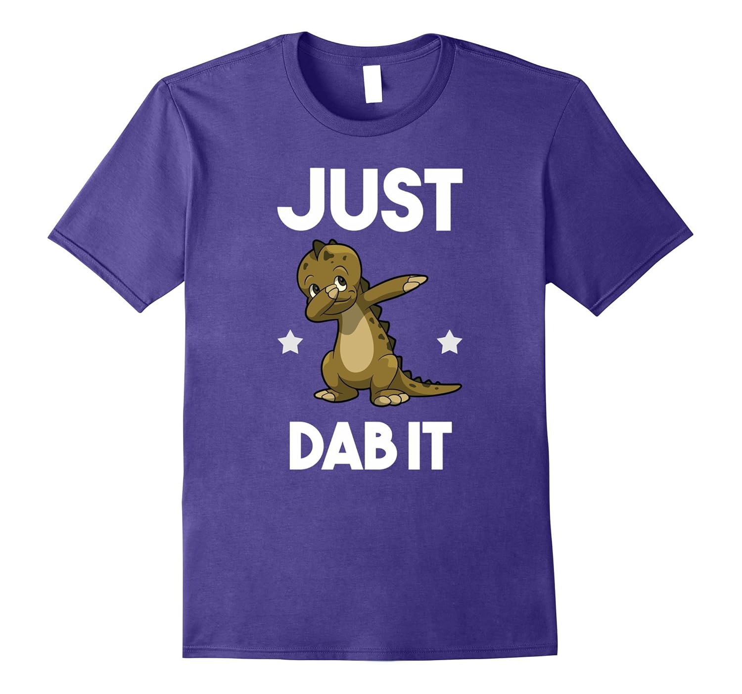 Just Dab It! Funny Dinosaur Dabbing T-Shirt-ANZ