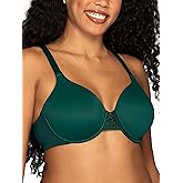 Vanity Fair Women's Full Figure Beauty Back Smoothing Bra, 4 Way Stretch Fabric, Lightly Lined Cups up to H