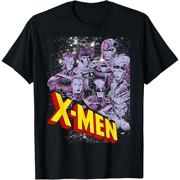 Amazon.com: Marvel X-Men Animated Series Retro 90s T-Shirt
