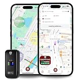 SafeTag Mini 4G - 4G LTE Rechargeable Mini GPS Tracker, Car, Van, Motorbike etc. 34-205 Countries, Real Time Tracking and Notifications, 7 Day Free Trial - Sim Included, 12 Month Warranty