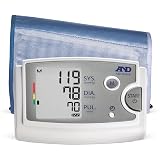 A&D Medical Blood Pressure Monitor for Home Use, UA-789AC - Upper Arm Precise BP Machine - Extra Large Cuff (16.5-23.6" / 42-60cm Range) 1-User, Easy to Use, Adults, AC Adapter
