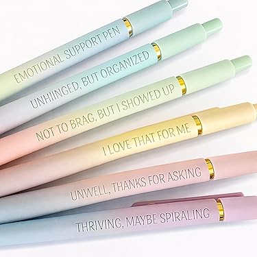 Pink Stationery Gift Set: A5 A7 Notebooks, Gel Pen, Pencil & Eraser