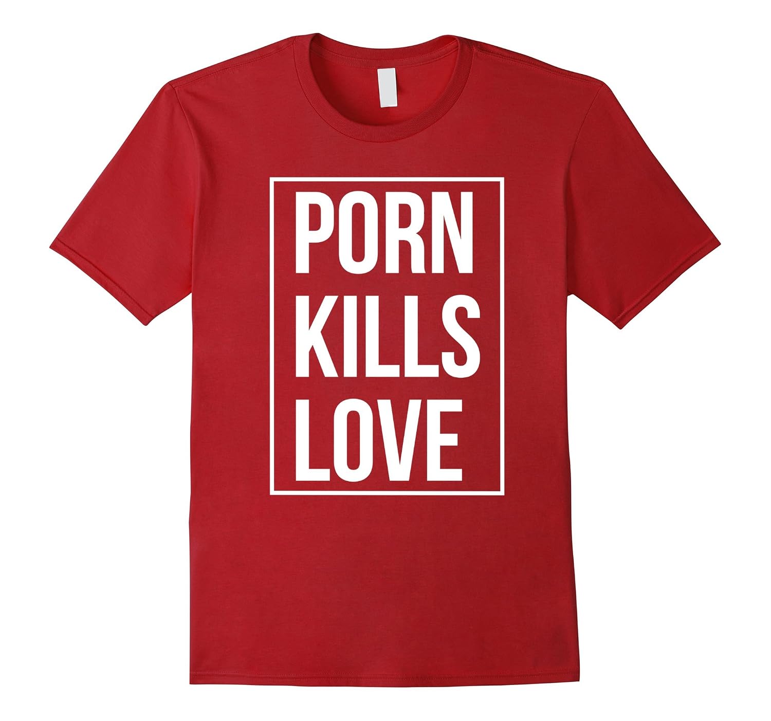 Porn Kills Love Tee t-shirt