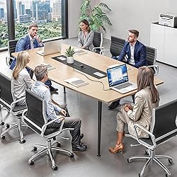 YITAHOME 6FT Conference Table with Power