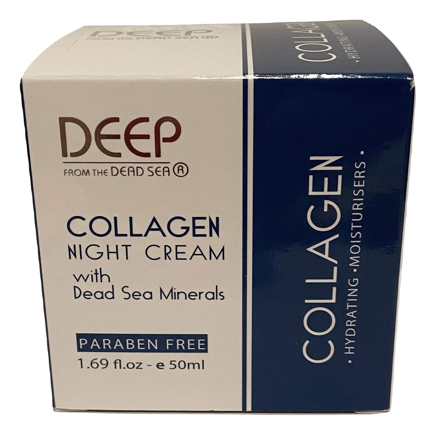 COLLAGEN NIGHT CREAM WITH DEAD SEA MINERALS / 50 ML 1.69 OZ