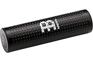 Meinl Percussion StudioMix Shaker with Textured Synthetic Body — NOT Made in China — for Percussionists and Drummers, 2-Year Warranty, SH12-L-BK, Large