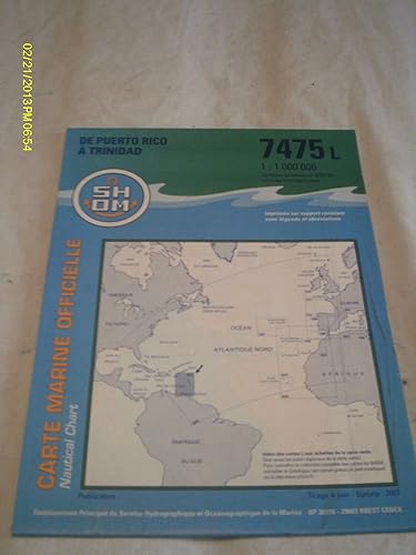 Download Carte marine : Antilles - Caracas - Trinidad PDF