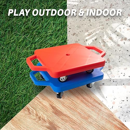 Toddler Scooter 2-Pack Scooter Boards With Handles Kids' Gym