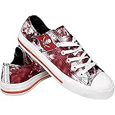 FOCO Tampa Bay Buccaneers NFL Womens Low Top Tie Dye Canvas Shoes - 10