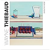 Wall Calendar 2026, Wayne Thiebaud Art, 12 Months, Large Grid Design Featuring 12 Artworks