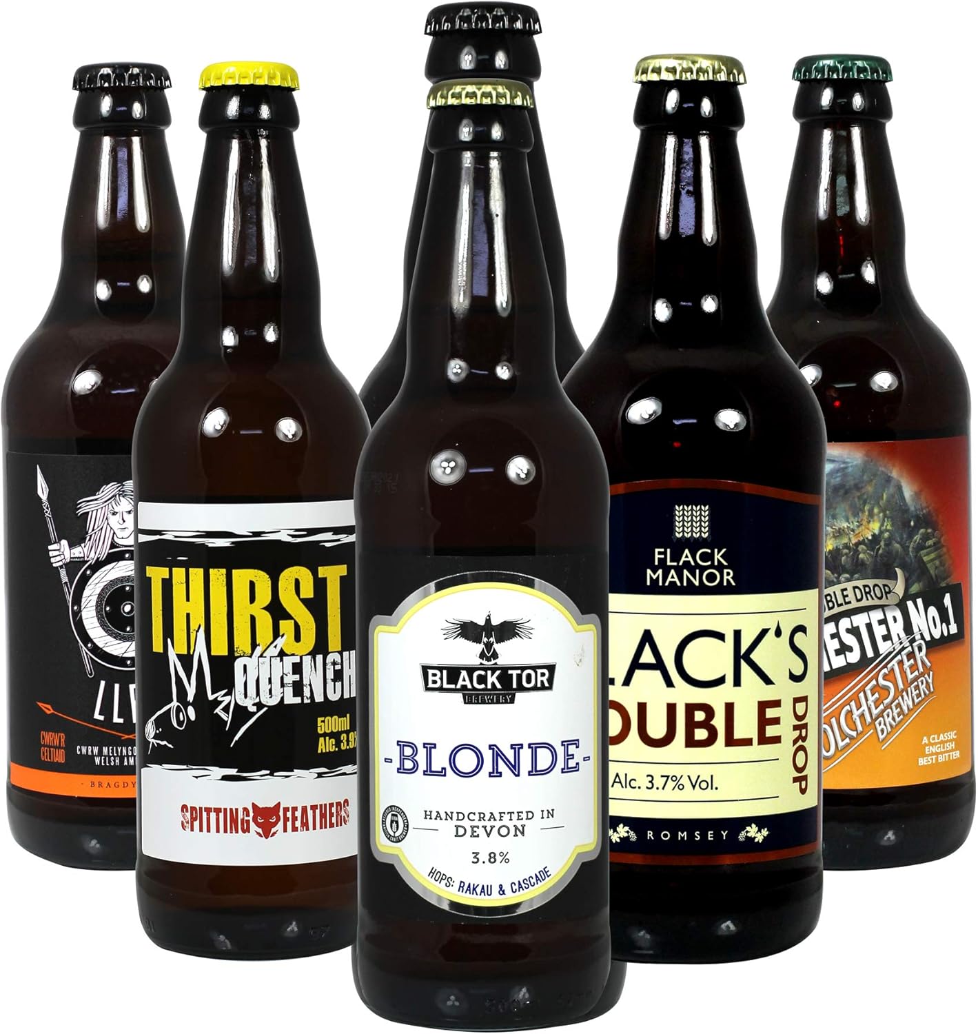 Hops and Shots Introductory Porter Beer Mixed 6 Selection Case Ideal