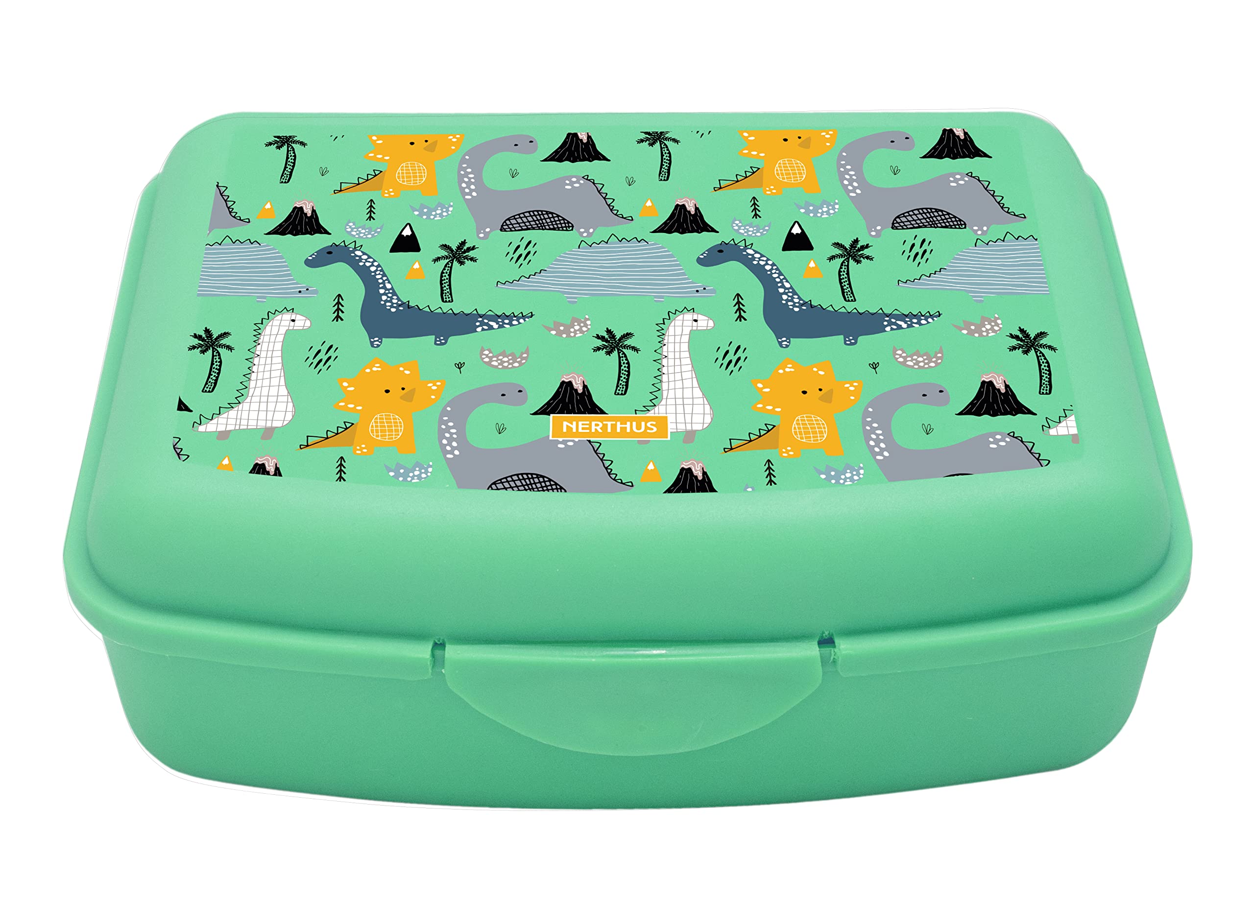NERTHUS FIH 923, Kids, School, Snack, Lunch, Plastic, Dinosaurs