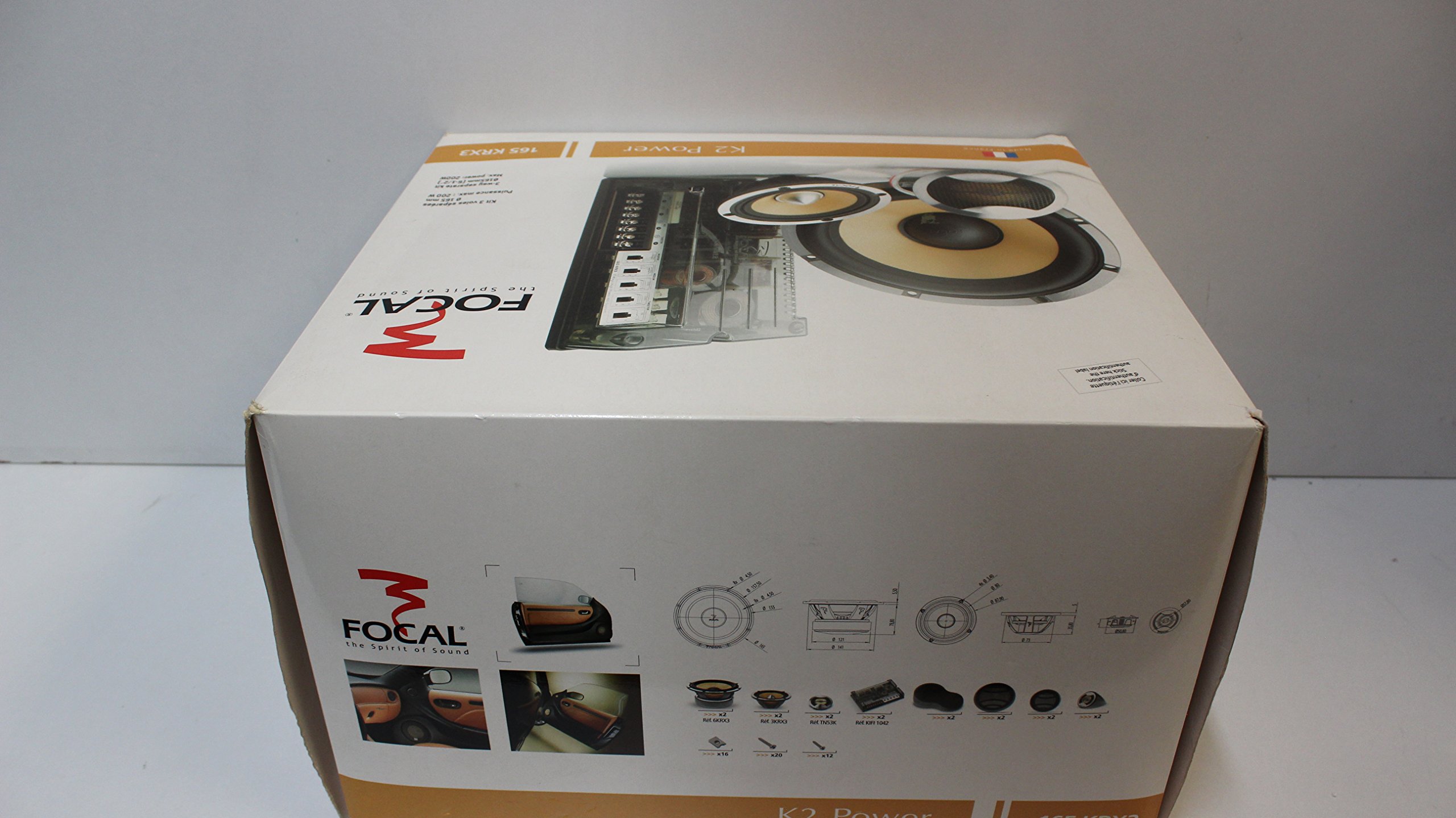 Focal 165KRX3 Polykevlar 3-Way Component System