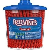 Red Vines Licorice, Original Red Flavor Soft &amp; Chewy Candy Twists, 3.5 lbs, 56 Ounce