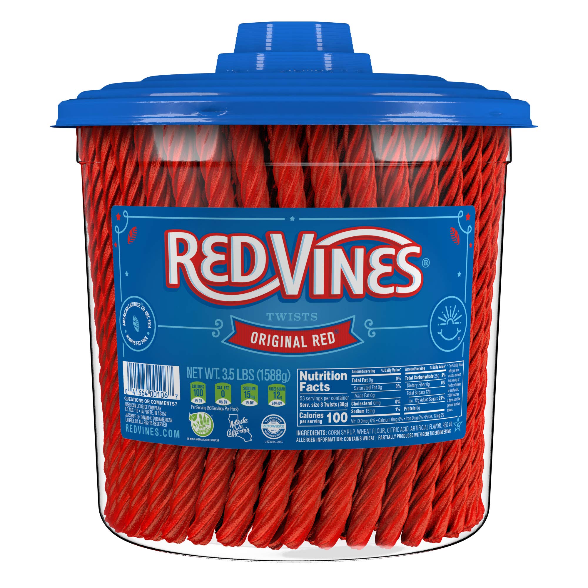 Red Vines Licorice, Original Red Flavor Soft