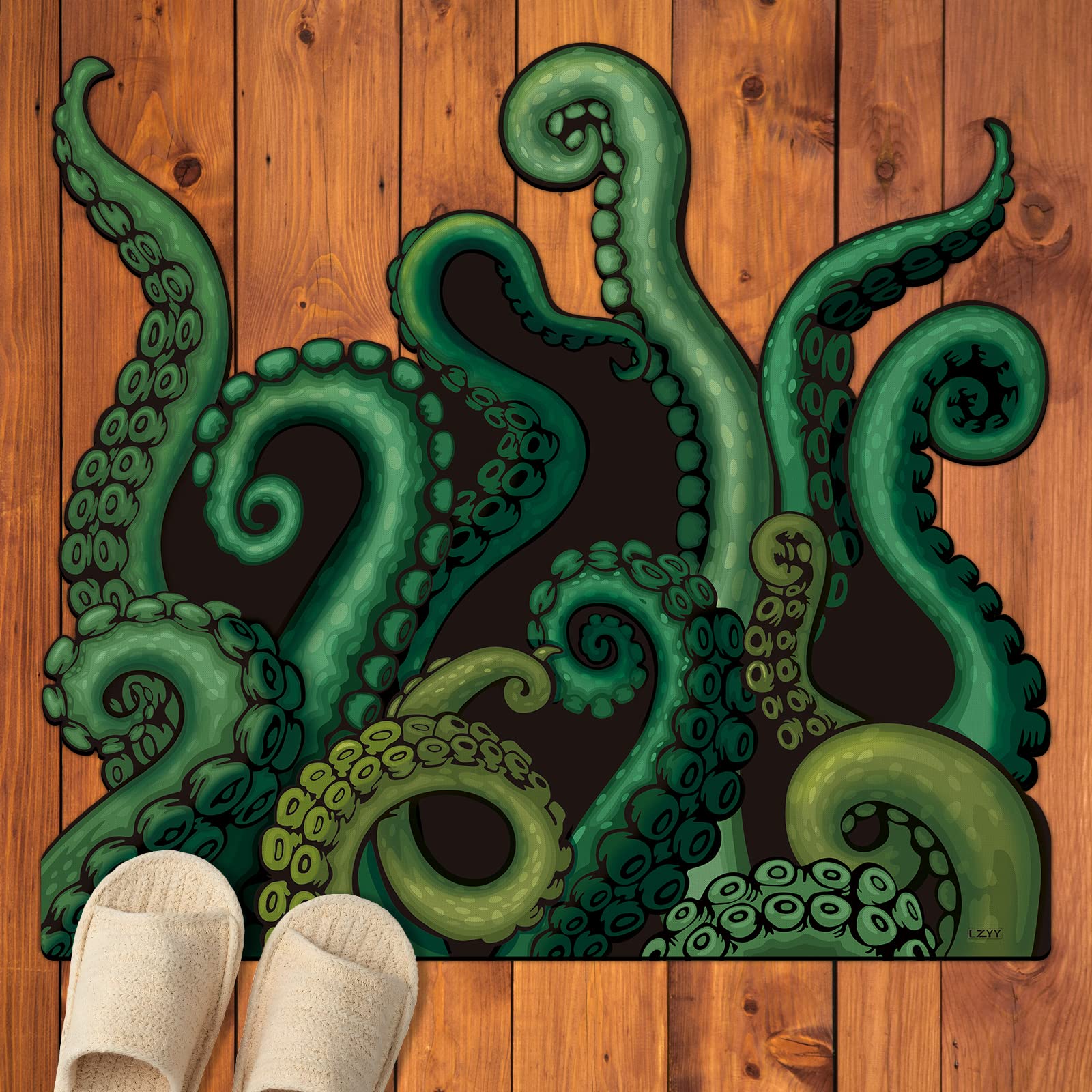 Rpg Rug CZYY Cthulhu Tentacles Bath Mat Microfiber Water Absorbent Octopus Rug ...
