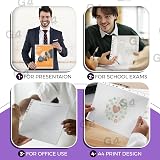 G4Gadget A4 Punched Pockets 500 Pack 30 Micron 10-15 Sheets Value Set view 8