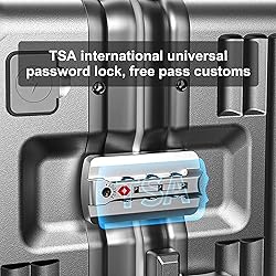 AIWEINY Zipperless Luggage, 22x14x9 Aviation