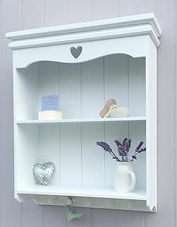 Image of country style wall shelves