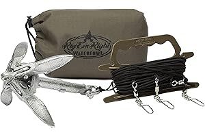 RIG EM RIGHT Rig'Em Right Waterfowl Jerk Rig Decoy Ultimate Motion Device for Duck Hunting, Gives Motion for up to Four Decoys