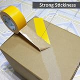 BOMEI PACK Yellow Duct Tape 230mic Thick Reinforced Cloth Gaffer Tape 48mm x view 4