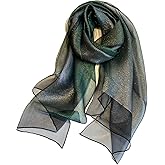WINCESS.YU Women Double-Layer Scarf Long Shawls and Wraps for Wedding Lightweight Pashmina Fashion Scarves