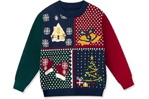 SANMIO Toddler Baby Boys Girls Deer Christmas Cardigan Sweater Long Sleeve Button-up Coat 6M-4T