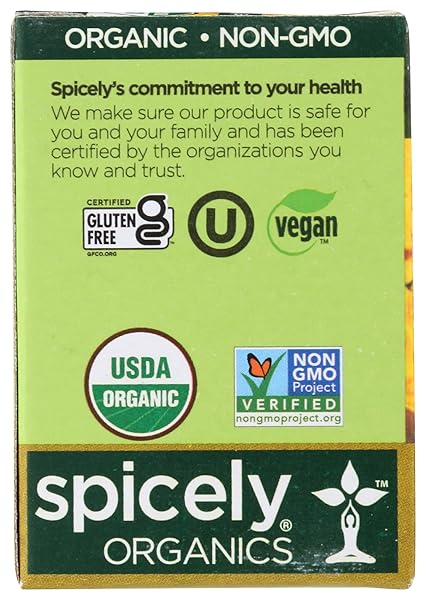 SPICELY ORGANIC CURRY POWDER 0.45 OZ CERTIFIED GLUTEN FREE