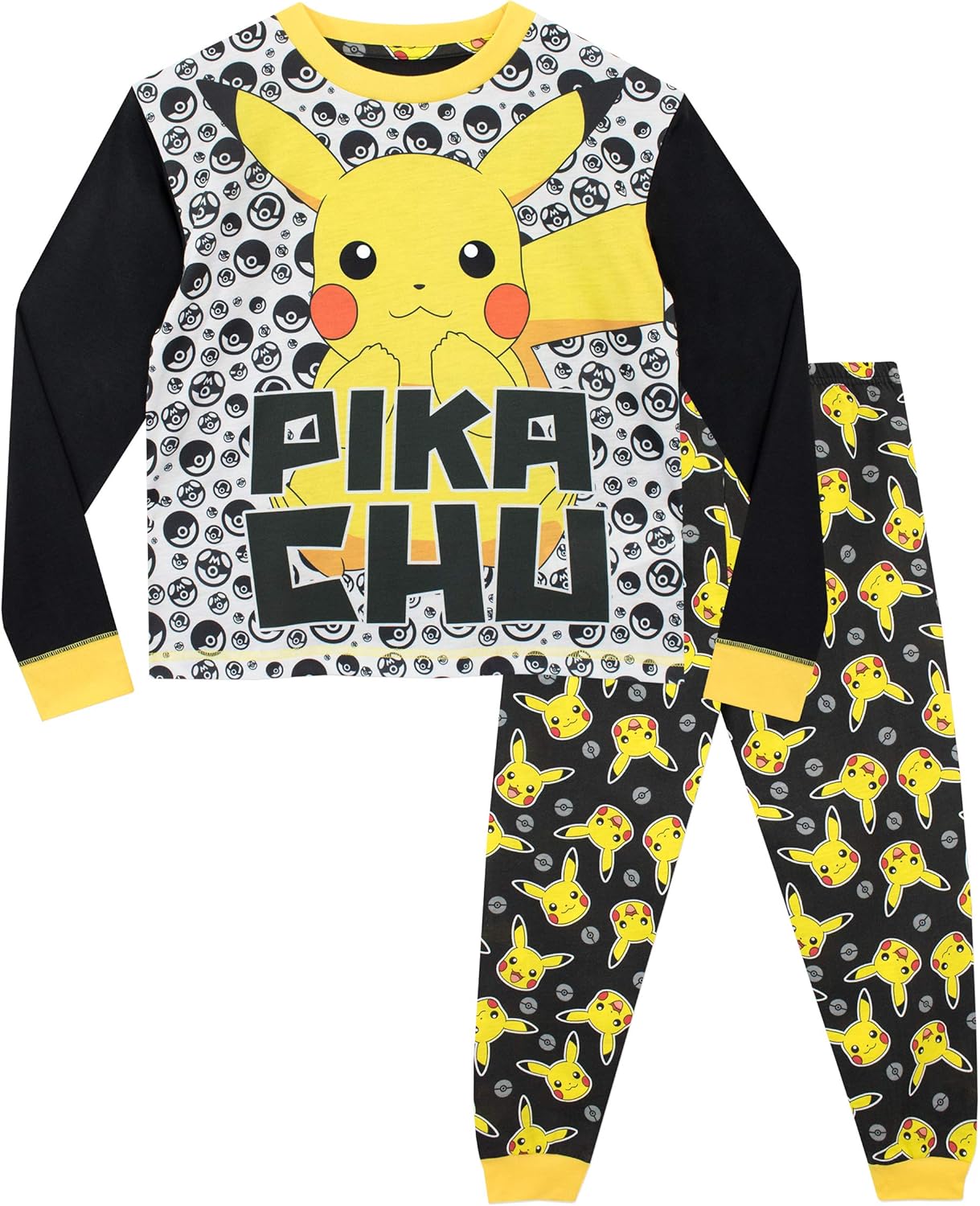 Pikachu Garcon Ensemble De Pyjamas Pokemon Garcon Vetements Eng Bouldermicrofinance Org