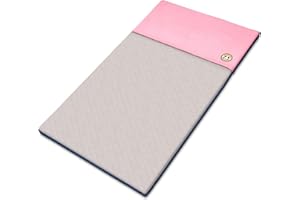 GuineaDad Liner | Guinea Pig Fleece Cage Liners | Guinea Pig Bedding | Burrowing Pocket Sleeve | Extra Absorbent Bamboo | Waterproof Bottom (C&C 2x4, Pink)