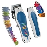 Wahl Lithium Ion Color Pro Rechargeable Cordless Hair Clippers for Men with Smart Charge Technology and Battery Hair Trimmer for Convenient at Home Haircutting & Touch Ups - Model 3026594