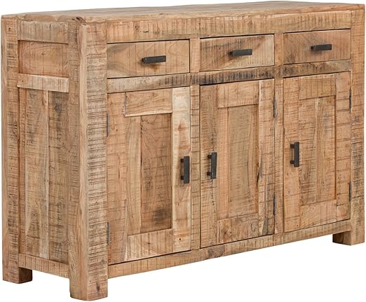 Massivum Sideboard Kentucky Massiv Akazie Lackiert Kommode Anrichte Wohnzimmer Mobel Schranke Amazon De Kuche Haushalt
