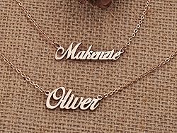 GR35Z9 Customized Unique Nameplate Jewelry My Name