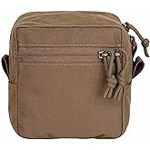 Gp Pouch, General Purpose Admin Pouches Small Utility EDC Pouch Bag for Tactical Belt and Molle Vest as Expanded Storage Bag