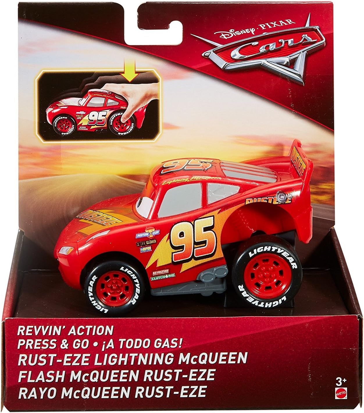 disney cars revvin action