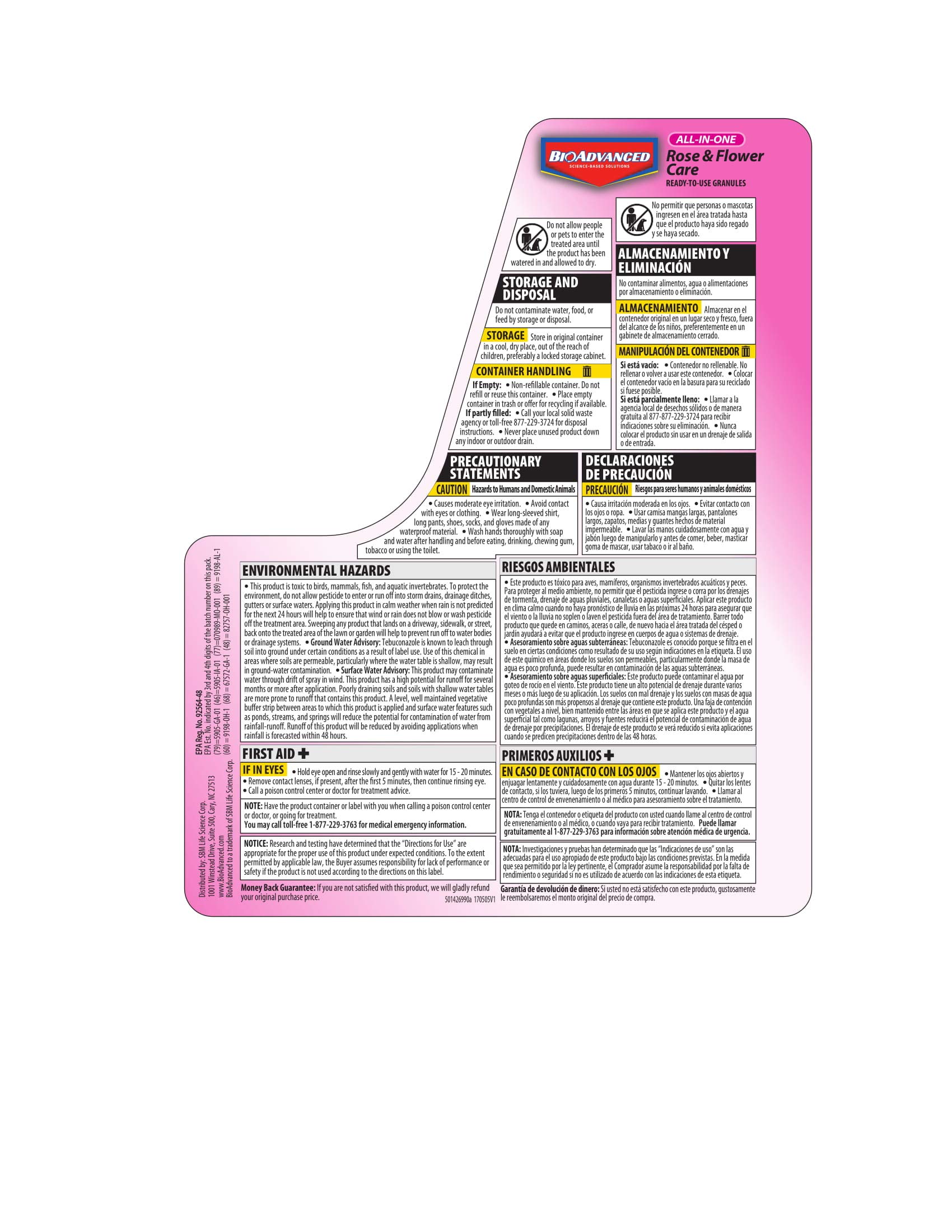 Bayer Advanced 701110A All in One Rose and Flower Care Granules, 4