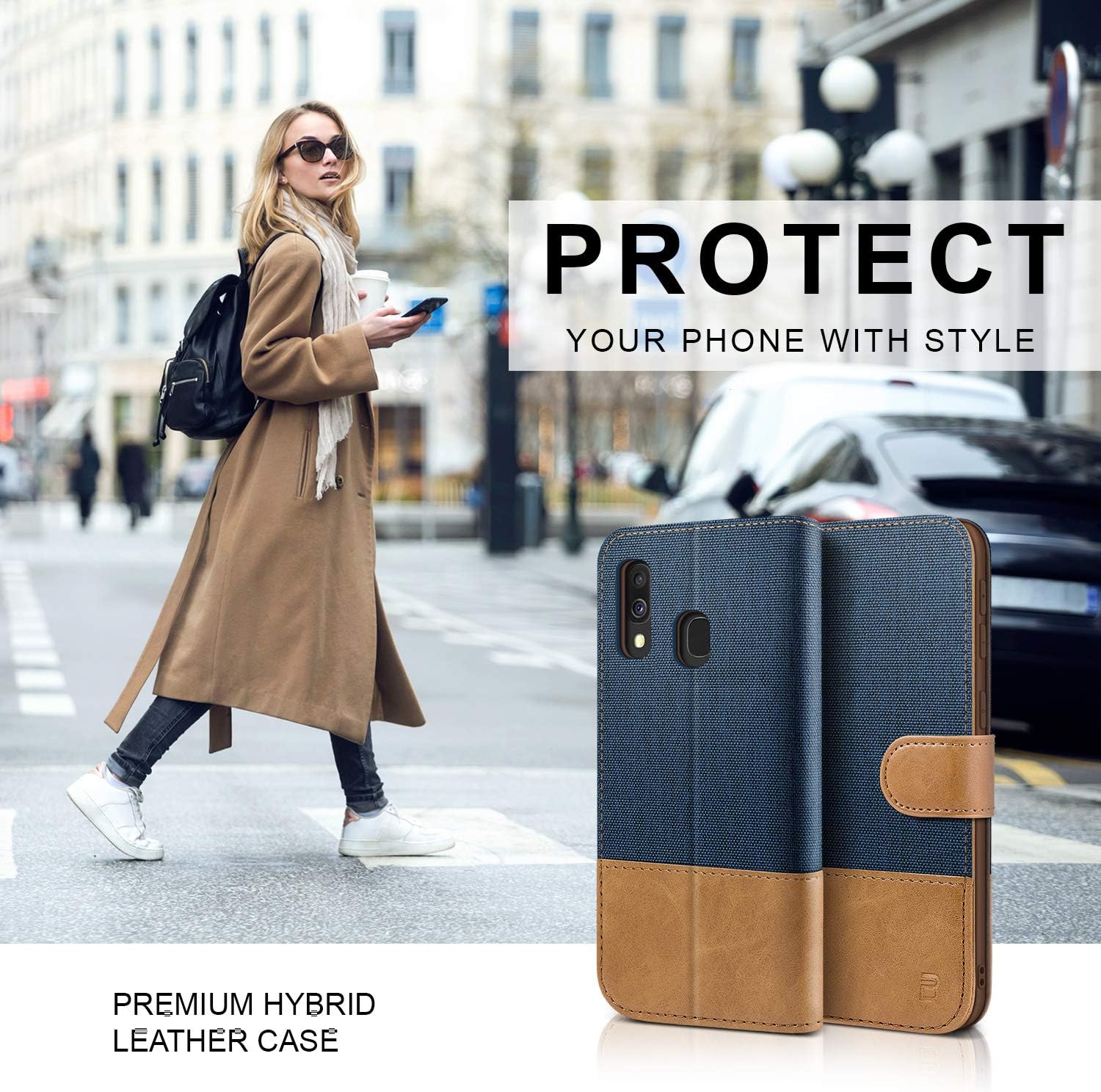 BEZ Samsung A40 Phone Case, Samsung Galaxy A40 Case Compatible for Samsung Galaxy A40 - Image 3