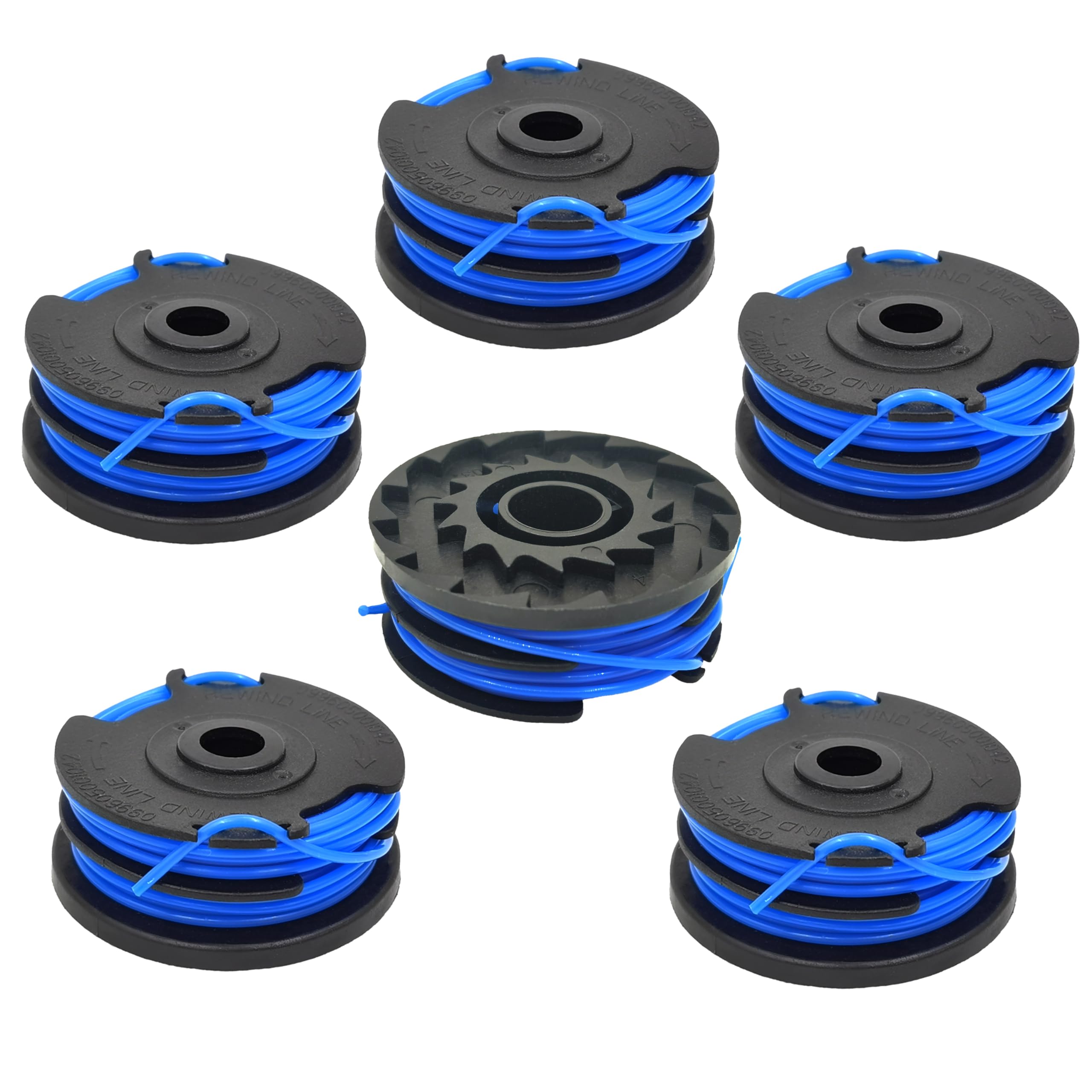 Photo 1 of PEHUAP KST-120X Weed Eater String Spool Line 0.065" 20FT,Compatible with Kobalt KST 120X-06 KST 2040-06 Weed Wacker String Trimmer,Dual Timmer Line Spool,6 Pack