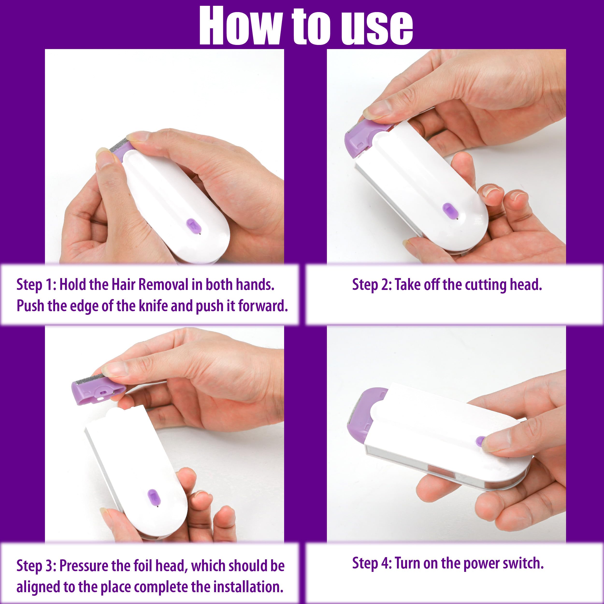 Laser Shaver for Women, Portable Painless Hair Touch Removal Tool, Rechargeable Epilator Smart Sensor-Light Technology Silky Hair Eraser Remover Smooth, Applicable to Any Part of Body, Mother Day Gift