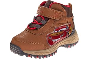 Josmo Character Kids Frozen Minnie Mouse Cars Paw Patrol SpiderMan Boots for Boys Girls Workboot Construction Boot Trekking Walking Hiking Climbing for Kid Size 7-10 Toddler / 11-12 Little Kid