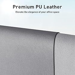 Aothia Leather Desk Pad Protector, Mouse