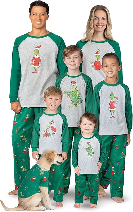 dog grinch pajamas