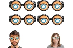 Blinking Winking Glasses, Funny Kinetic Crazy Eyes Glasses, crazy prank winking blinking eye for Adults